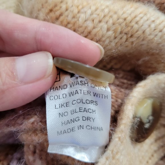 Vici Collection Perla Pocketed Button Front Ombre Cardigan Size M - Picture 6 of 6